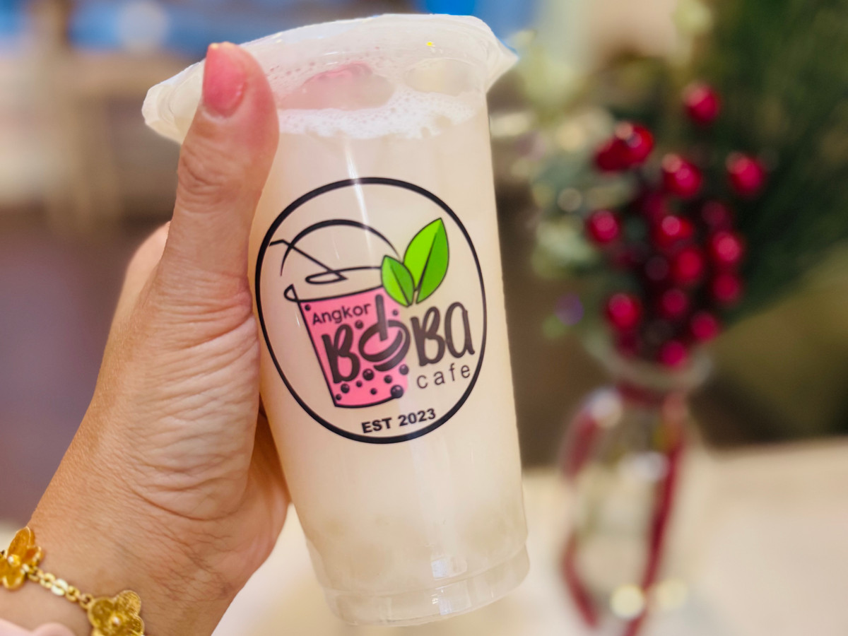 Angkor Boba Cafe signature drink